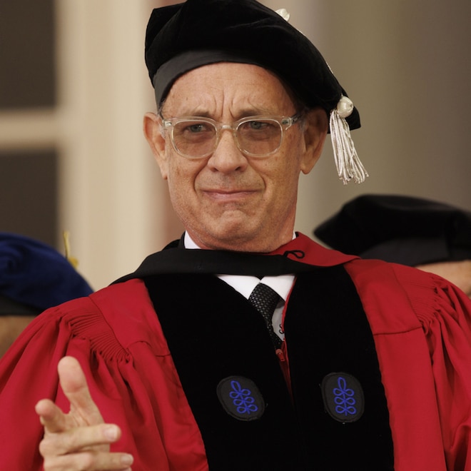 Tom Hanks, Harvard Graduation